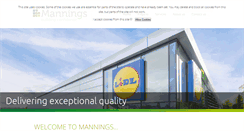 Desktop Screenshot of manning.ie